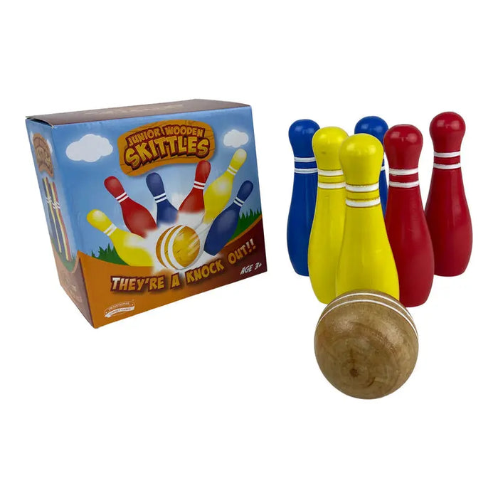 Junior Wooden Skittles - Chestnut Mill