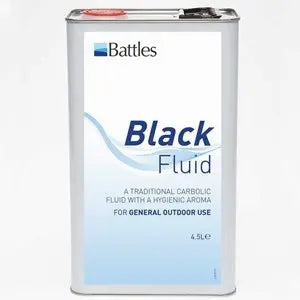 Battles Black Disinfectant Fluid - Stable/Kennel Cleaner 4.5L - Chestnut Mill