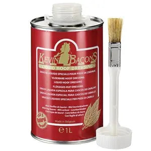 Kevin Bacon Liquid Hoof Dressing with Brush - Various Sizes - Chestnut Mill