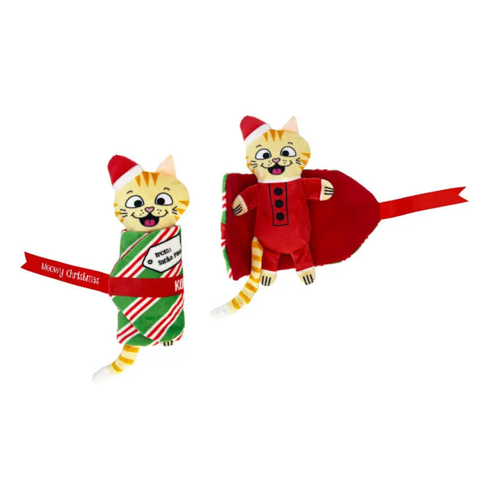 Kong Christmas Cat Kickeroo Assorted - DECEMBER SPECIAL OFFER - 5% OFF Kong