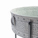 LOW PLANTER WITH STAND - SET OF 3 - ANTIQUE Galvanised Ascalon