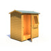 Lewis 6'x4' Single Door Shed Reverse Apex Style D - Chestnut Mill