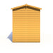 Lewis 7'x5' Single Door Shed Reverse Apex Style D - Chestnut Mill