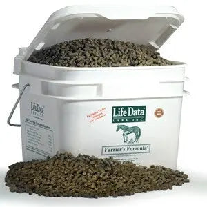 Life Data Farriers Formula Pelleted Coat & Hoof Supplement for Horses- 5 kg - Chestnut Mill