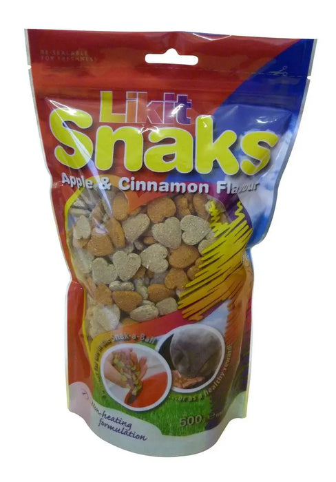 Likit Snaks Apple & Cinnamon 500g - Chestnut Mill