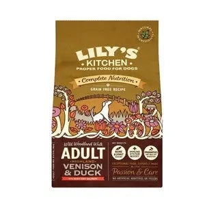 Lily's Kitchen Adult Venison & Duck  - Various Sizes - SEPTEMBER SPECIAL OFFER - 19% OFF - Chestnut Mill