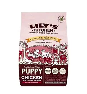 Lily's Kitchen Puppy Chicken & Salmon  - Various Sizes - SEPTEMBER SPECIAL OFFER - 19% OFF - Chestnut Mill