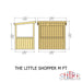 Little Shopper Playhouse - 5'x3' - Chestnut Mill