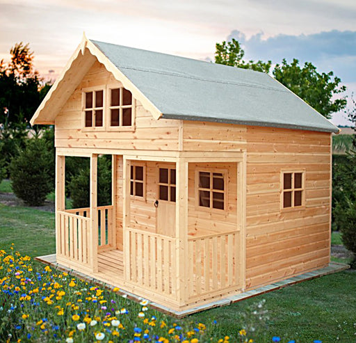 Lodge Playhouse 8' x 9' - Chestnut Mill