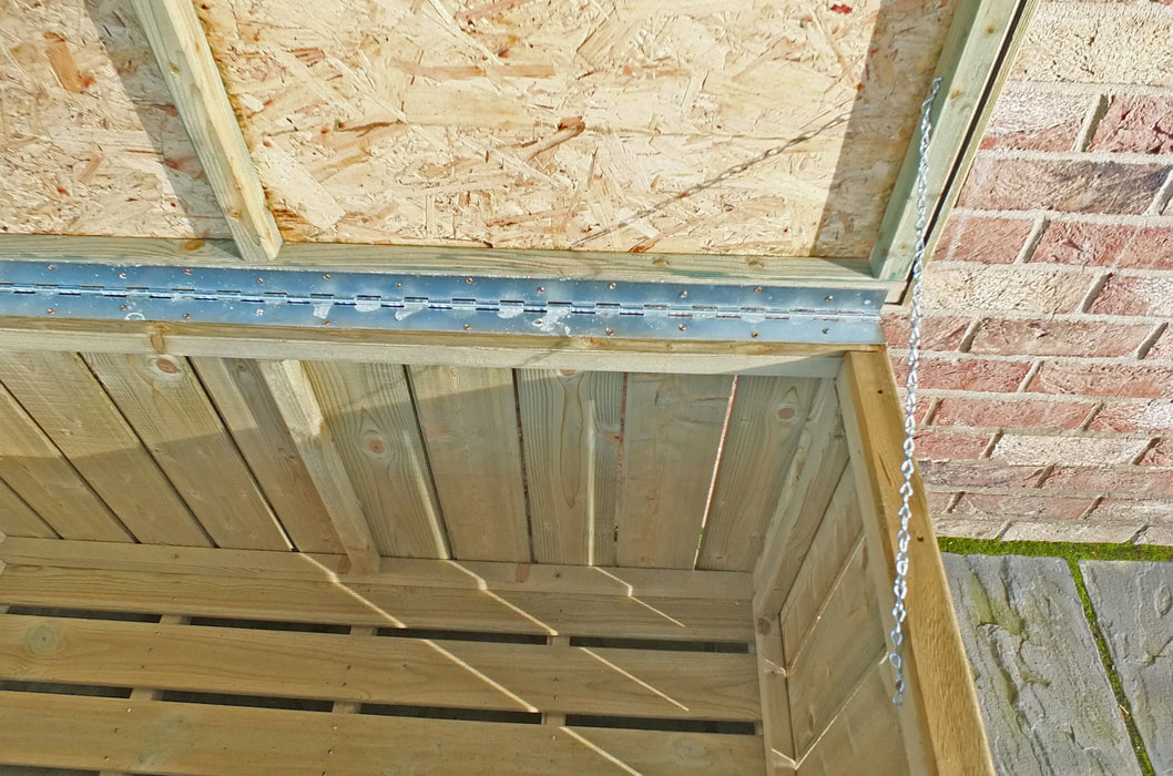 Log Box - Planed Timbers - Pressure Treated - Chestnut Mill