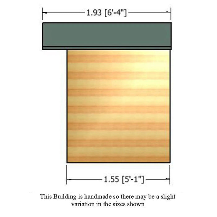 Lumley Summerhouse 7' x 5' - Chestnut Mill