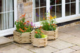 MARFORD HEXAGONAL PLANTER SET - Small - Medium - Large - Chestnut Mill