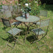 MARLBOROUGH BISTRO SET 5 Piece - Antique Blue Rust - Chestnut Mill