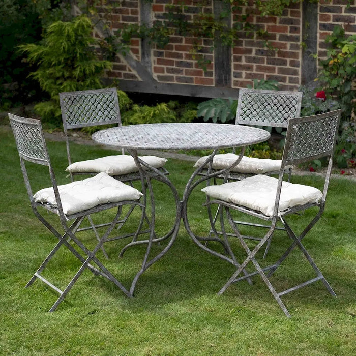 MARLBOROUGH Garden Bistro SET 5 Piece - STONE Ascalon