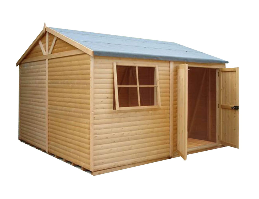 Mammoth Heavy Duty Shed 10' x 10' - Chestnut Mill