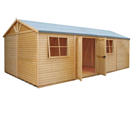 Mammoth Heavy Duty Shed 10' x 20' - Chestnut Mill