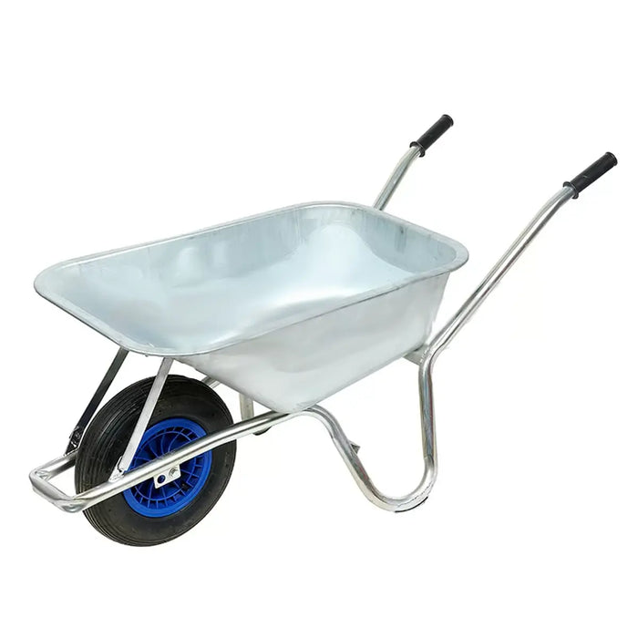 Metal Pan Wheelbarrow - 120 Litre - Chestnut Mill