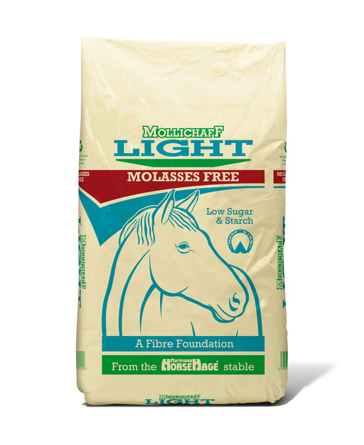 Mollichaff Light Molasses Free 15kg - Chestnut Mill