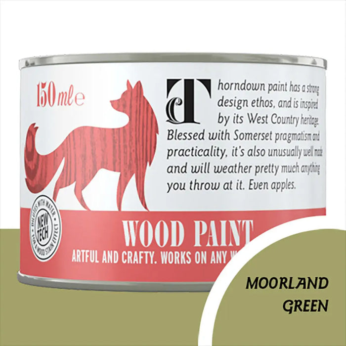 Moorland Green Wood Paint - Chestnut Mill