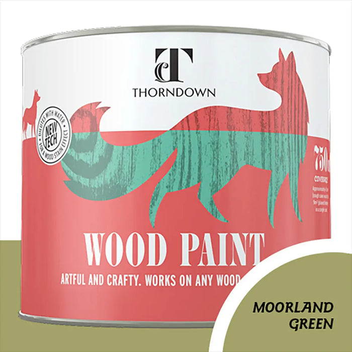 Moorland Green Wood Paint - Chestnut Mill