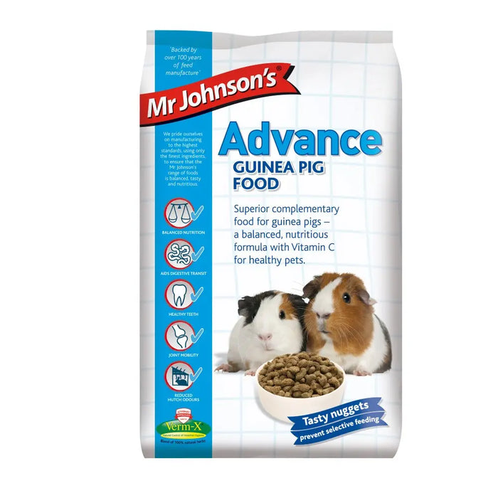 Mr Johnsons Advance Guinea Pig Food 10kg - Chestnut Mill