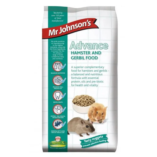 Mr Johnsons Advance Hamster & Gerbil - Chestnut Mill