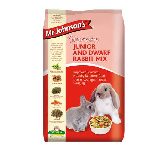 Mr Johnsons Supreme Rabbit Junior & Dwarf - Various Sizes - Chestnut Mill