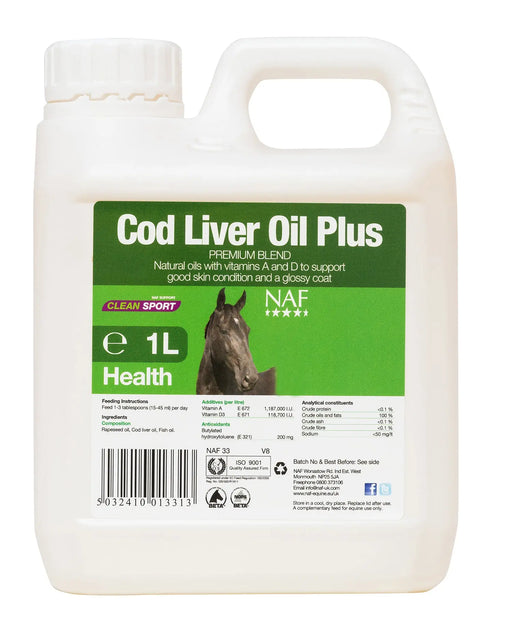 NAF Codliver Oil 1L - Chestnut Mill