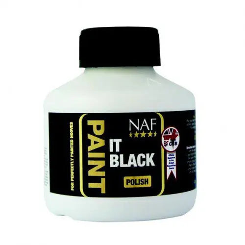 NAF Paint It Black Polish - 250ml - Chestnut Mill