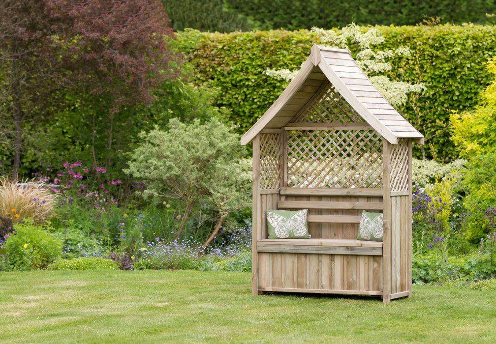 NORFOLK ARBOUR with STORAGE BOX - Chestnut Mill