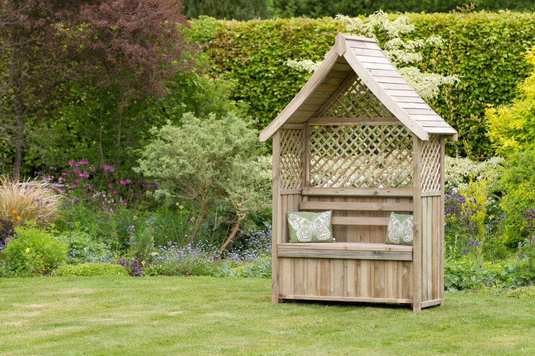 NORFOLK ARBOUR with STORAGE BOX - Chestnut Mill