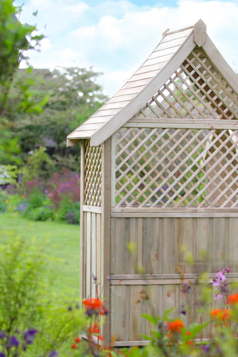 NORFOLK ARBOUR with STORAGE BOX - Chestnut Mill