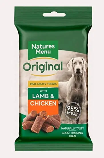 Natures Menu Lamb & Chicken Dog Treats 12 x 60g - Chestnut Mill