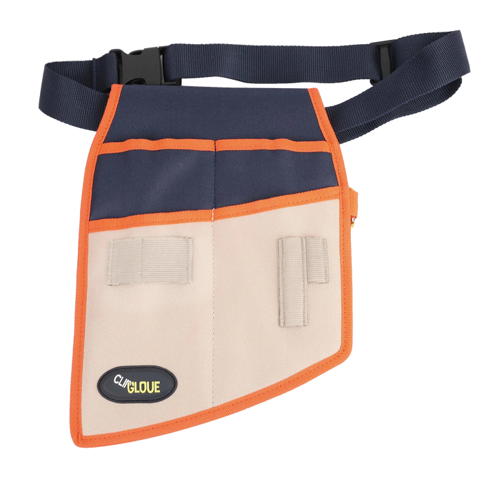 Clip Glove Matching Tool Belt - Mens - Orange / Navy - Chestnut Mill