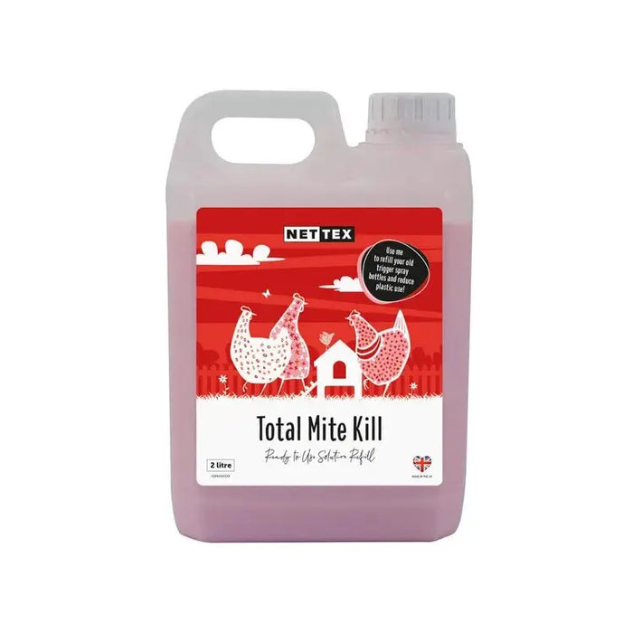 Net-Tex Total Mite Kill Ready to Use Liquid Refill 2L - Chestnut Mill