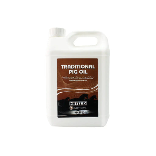 Net-Tex Traditional Pig Oil 2L - Chestnut Mill