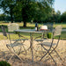 OAK LEAF 5 Piece - Garden Table & Chair Set - SAGE BROWN Ascalon