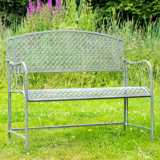 OAK LEAF Garden Bench - SAGE BROWN Ascalon