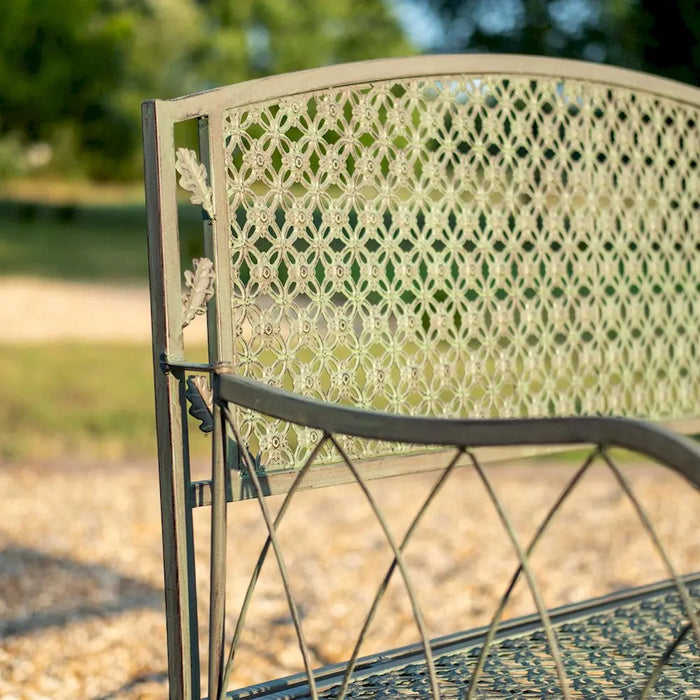 OAK LEAF Garden Bench - SAGE BROWN Ascalon