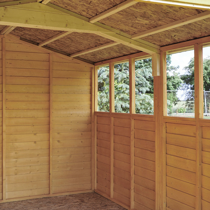 12' x 8' Garden Value - Overlap Double Door Shed