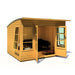 Orchid Summe Summerhouse Shiplap Right Hand Door - 10'x8' - Chestnut Mill