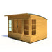 Orchid Summe Summerhouse Shiplap Right Hand Door - 10'x8' - Chestnut Mill