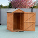 Overlap 3'x5' Single Door Value Garden Shed - Chestnut Mill