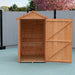 Overlap 3'x5' Single Door Value Garden Shed - Chestnut Mill