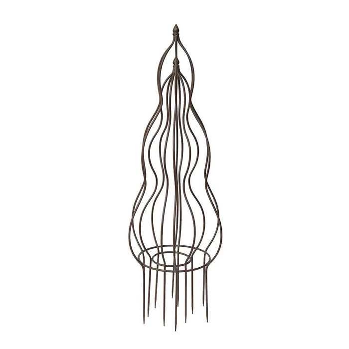 POT OBELISK - Set of 2 - 1m - Dark Brown Ascalon