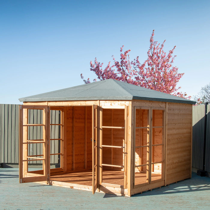 Palatina Summerhouse Shiplap - 10' x 10' - Chestnut Mill