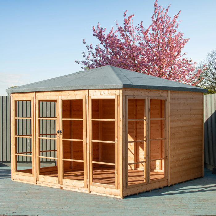 Palatina Summerhouse Shiplap - 10' x 10' - Chestnut Mill