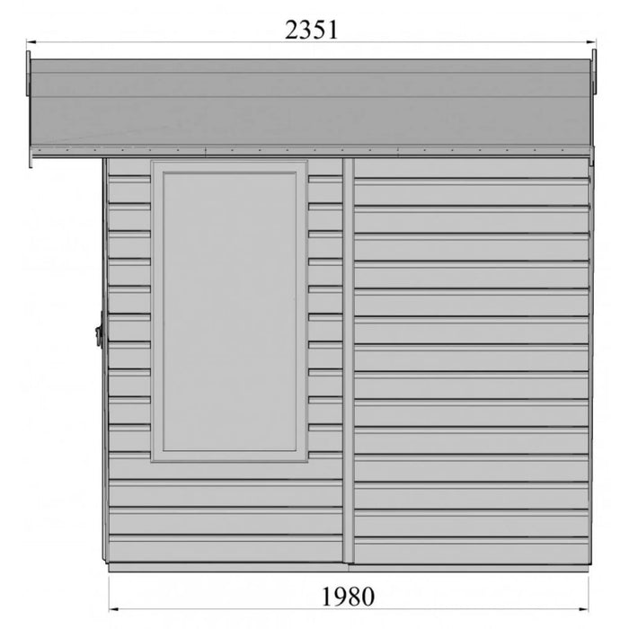 Parham Summerhouse 7' x 7' - Chestnut Mill