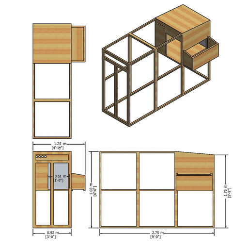 Poultry Coop - Chestnut Mill