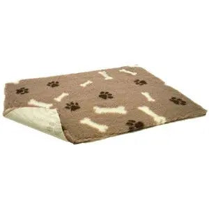 Vetbed Mink Bone/Paws Non-slip Beds for Dogs/Puppies & Cats - Various Sizes - SEPTEMBER SPECIAL OFFER - 6% OFF - Chestnut Mill